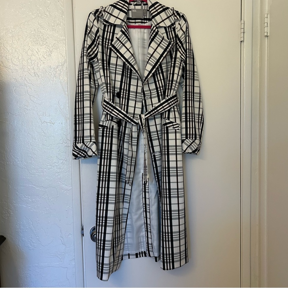 ASOS plaid pattern coat - Picture 9 of 12